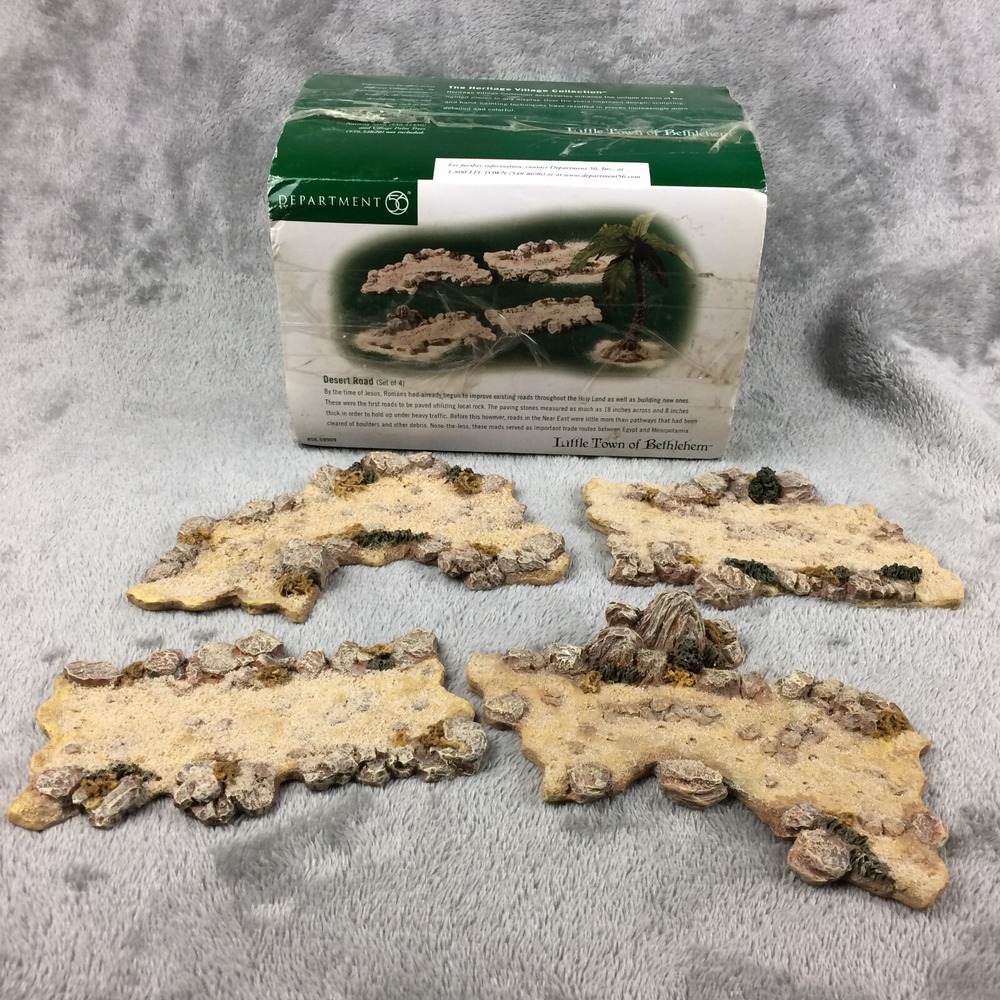 Dept 56 Little Town of Bethlehem Desert Road 59909 The Holy Land Nativity